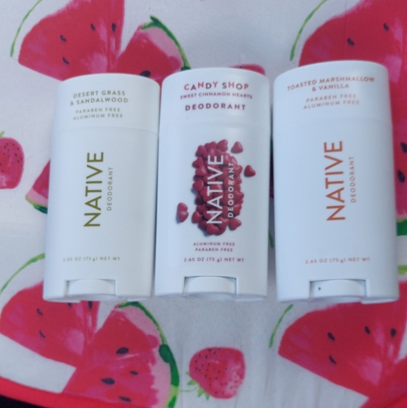 Native Deodorant Collection 3pcs CANDY SHOP TOASTED Marshmellow + - Picture 1 of 6